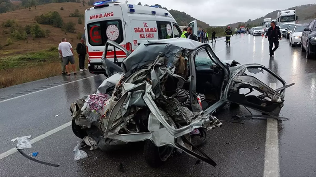 Samsun-Ankara kara yolunda zincirleme trafik kazası: 3 ölü, 6 yaralı