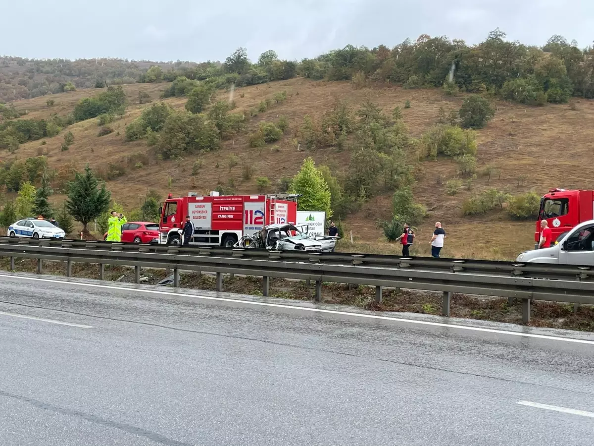 Samsun'da Zincirleme Kaza: 3 Ölü, 6 Yaralı