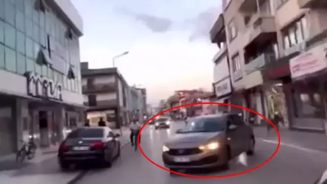 Heavy penalty for the driver who performed drift in the wedding convoy in Düzce.