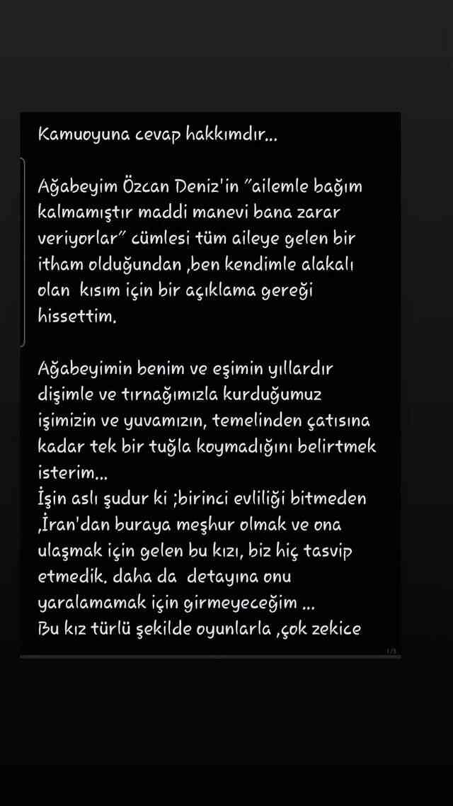 Özcan Deniz'in Kardeşi Yurda Gürler Kimdir? Kaç Yaşında ve Nereli?