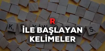 R ile başlayan kelimeler! 4, 5, 6 harfli R ile başlayan Türkçe ve İngilizce kelimeler