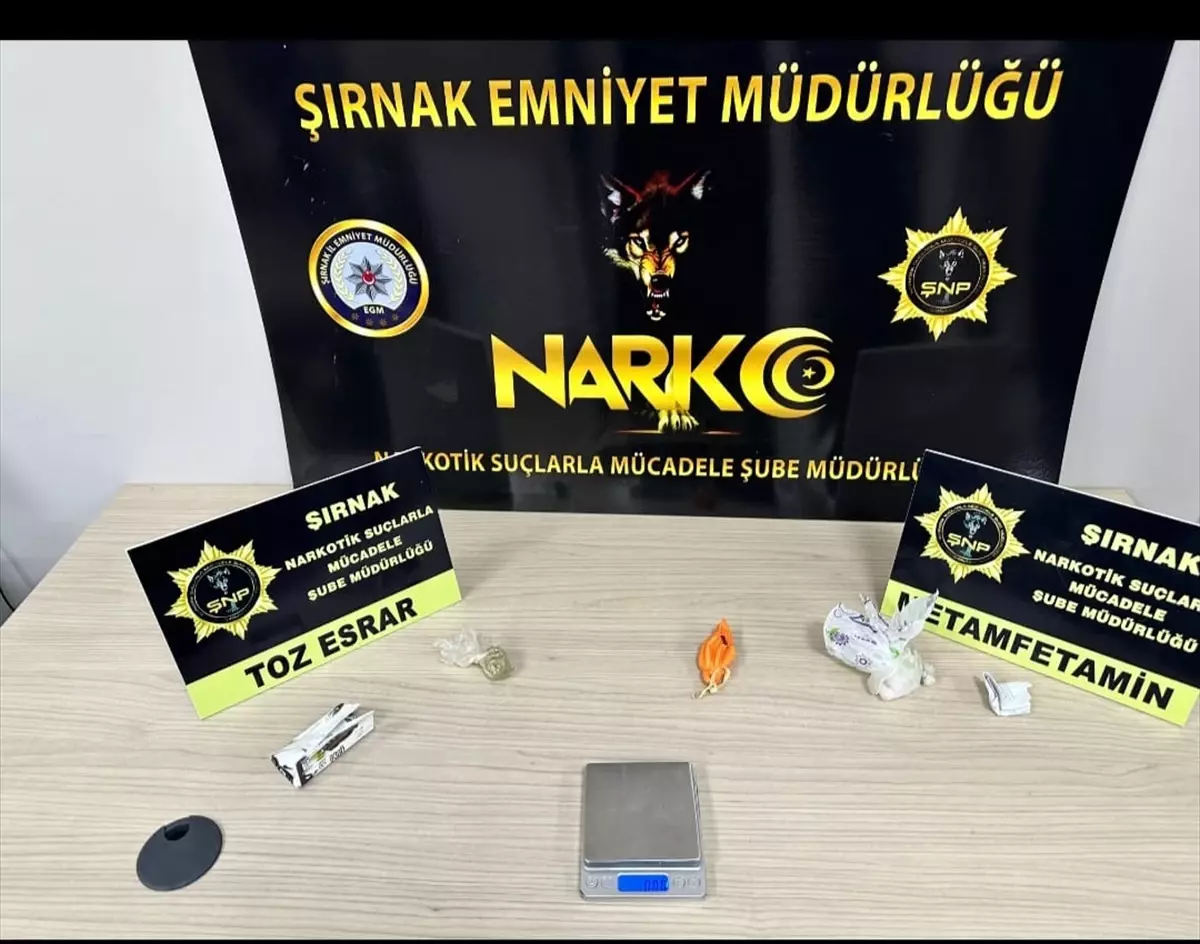 Şırnak'ta Asayiş ve Kaçakçılık Operasyonunda 4 Tutuklama