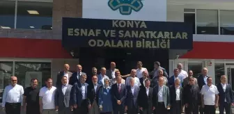 AK Parti Konya Milletvekili Ziya Altunyaldız, Konya'da kamu ve özel sektör temsilcilerinin sorunlarını dinledi