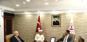 Diyanet İşleri Başkanı Ali Erbaş Tunceli Valiliğine Ziyarette Bulundu