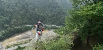 Espiye'deki Andoz Kalesi'nde Temizlik ve Düzenleme Çalışması Yapıldı