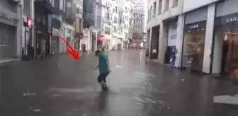 İstiklal Caddesi göle döndü