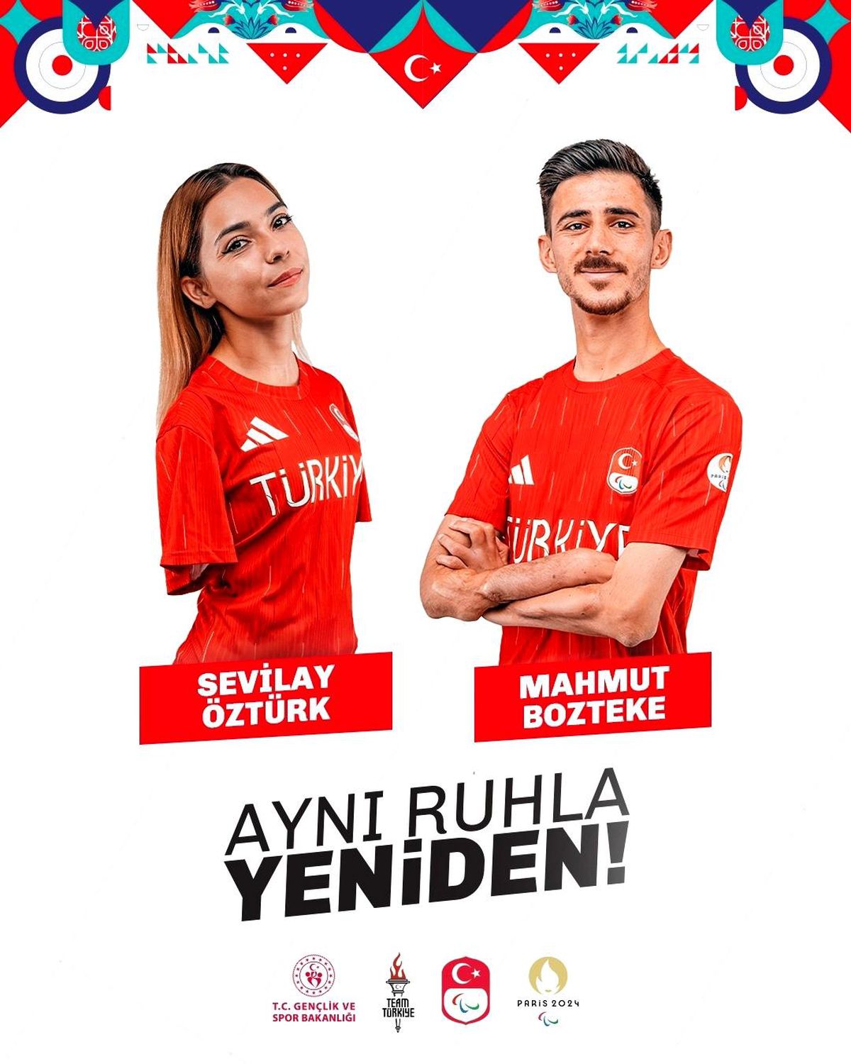 Paris 2024 Paralimpik Oyunları'nda Türk Bayrağını Taşıyacak Sporcular Belli Oldu