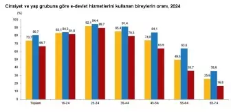 TÜİK: Türkiye'de İnternet Kullanım Oranı Yükseliyor