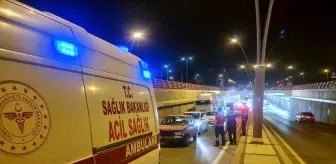 Kayseri'de alt geçitte zincirleme trafik kazası: 1 yaralı