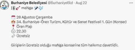 Balıkesir Bandırma 30 Ağustos konserleri ne zaman saat kaçta? 'Ücretsiz' Demet Akalın, Merve Özbey, Feridun Düzağaç konseri ne zaman?