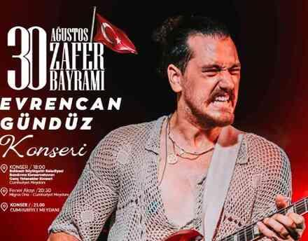 Balıkesir (Bandırma-Burhaniye) 30 Ağustos konserleri ne zaman saat kaçta? 'Ücretsiz' Demet Akalın, Merve Özbey, Feridun Düzağaç konseri ne zaman?