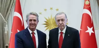 Cumhurbaşkanı Erdoğan, ABD Büyükelçisi Jeff Flake ile görüştü