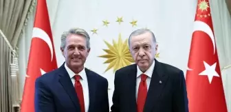 Cumhurbaşkanı Erdoğan, ABD Büyükelçisi Jeff Flake'i kabul etti