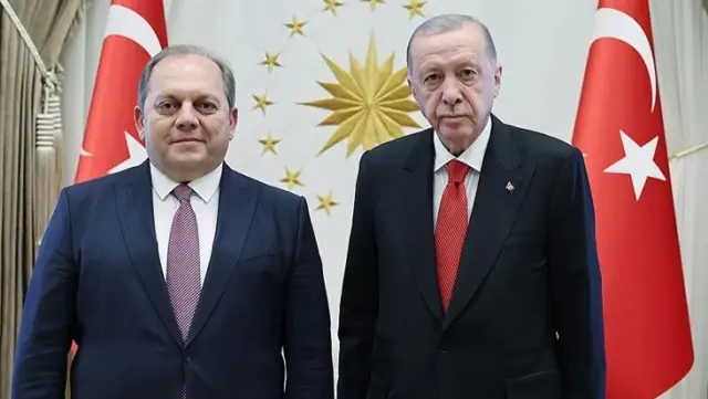 President Erdogan received the Chief Justice Ömer Kerkez.