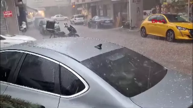 Heavy rain and hail expected in Istanbul! Horrific images are coming