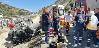 Kütahya'da trafik kazası: 6 yaralı