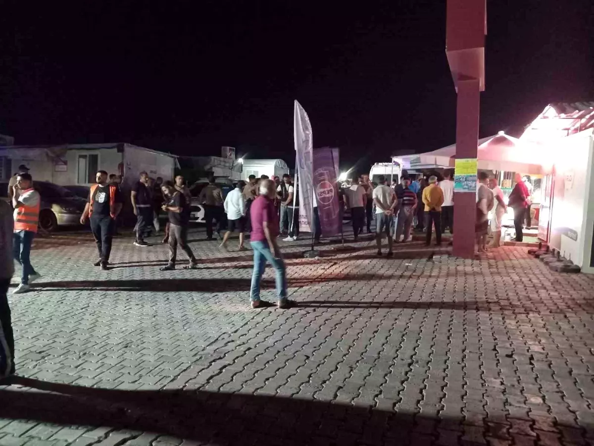 Malatya'da Malet Konteyner Kent'te kavgada bir kişi bıçaklandı