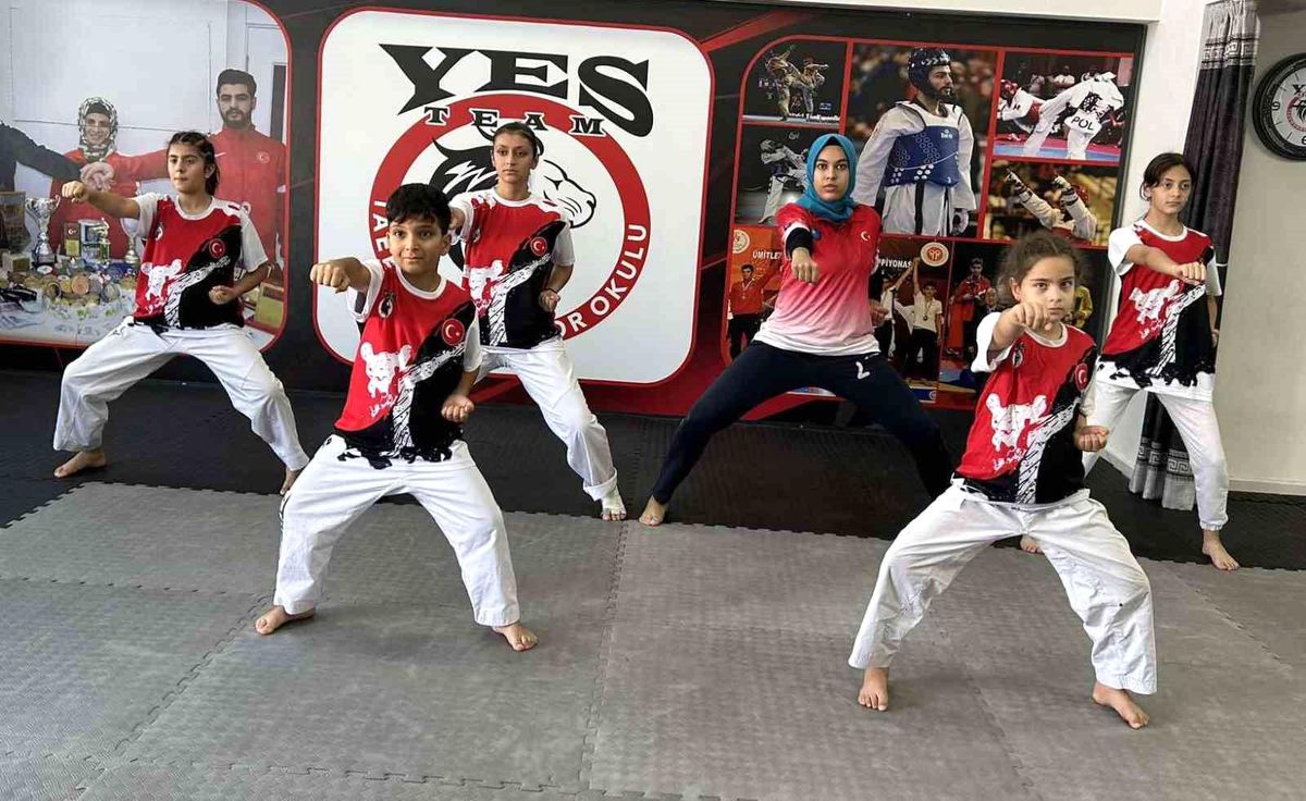 YayTanSay Spor Kulübü'nde Taekwondo Kuşak İmtihanı