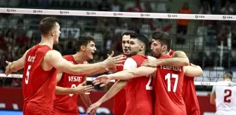 A Milli Erkek Voleybol Takımı Macaristan'ı 3-0 Mağlup Etti