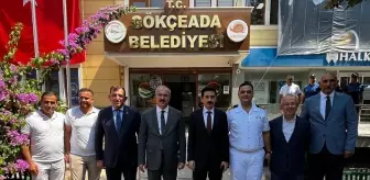 Çanakkale Valisi Gökçeada'da Yöneticiler ve Vatandaşlarla Buluştu