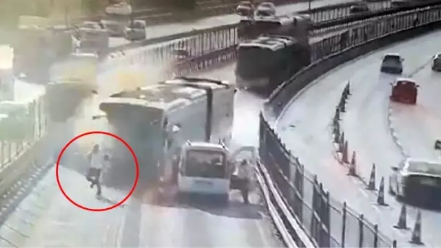 The clearest footage of the fatal metrobus accident! Chaos erupts inside the vehicle.