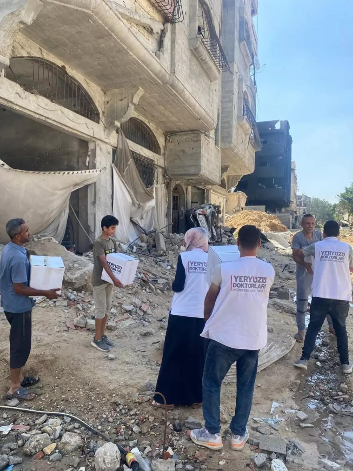Yeryüzü Doktorları Gazze'de Sağlık ve İnsani Yardım Çalışmalarına Devam Ediyor