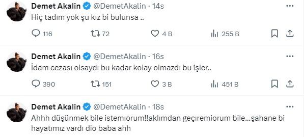 Türkiye Narin'i ararken Demet Akalın'ın yaptığı idam çıkışı herkesi ikiye böldü