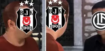 Kolpaçino filmiyle vurdular! Beşiktaş'tan maç sonu Lugano'ya olay gönderme