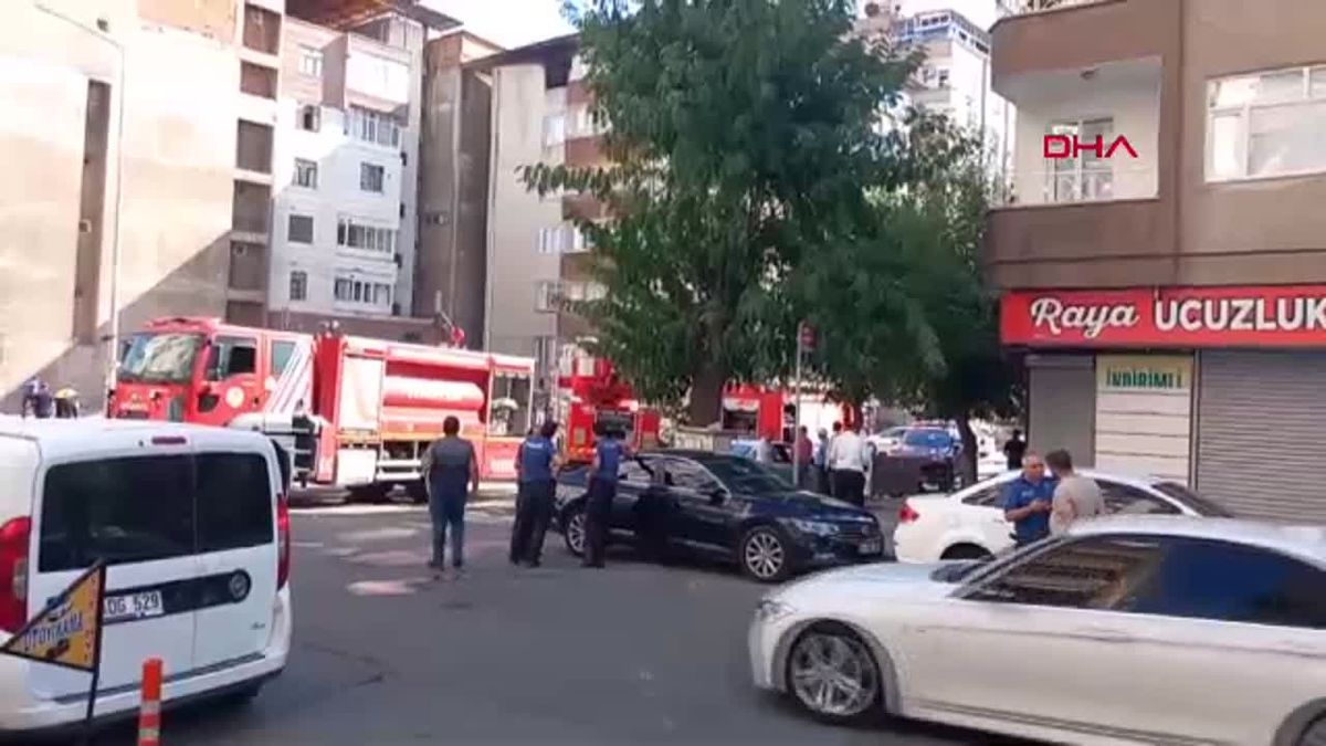 Diyarbakır'da Şarj Aleti Yangını