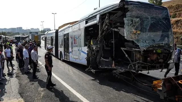 Five people have been arrested regarding the metrobus accident in Istanbul, where one person died.