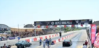 Antalya'da Oto Drag 1. Ayak Yarışları Başladı