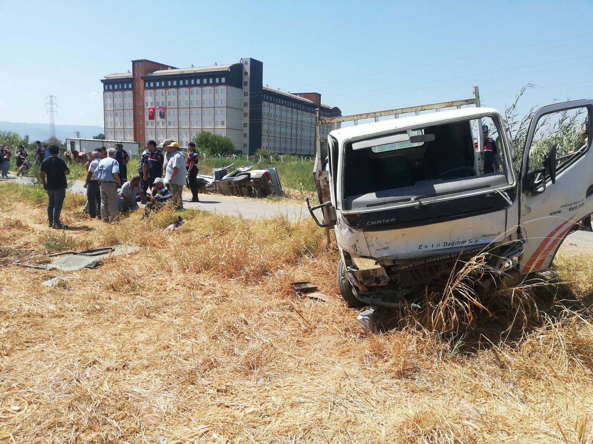 Aydın'da korkunç kaza: 1 ölü, 6 yaralı
