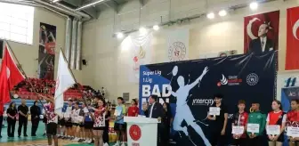 Badminton Süper Ligi 5. Etap ve 1. Lig 2. Etap Müsabakaları Kayseri'de Başladı