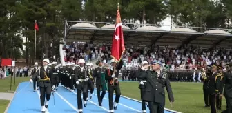 MSÜ Balıkesir Kara Astsubay Meslek Yüksekokulu'nda Diploma ve Sancak Devir Teslim Töreni