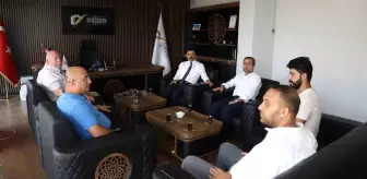 Adıyaman'ın Kahta Kaymakamı Gazetecilerle Buluştu