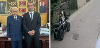 MHP'li başkanın öldürülme anı kamerada! Silahı çekip peş peşe ateş etmiş