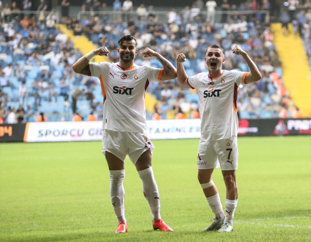 Cimbom'dan farklı tarife! Galatasaray, Adana Demirspor'u deplasmanda 5-1 yendi