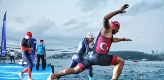 Dünyada iki kıta arasında gerçekleşen tek triatlon yarışması Oral-B Challenge İstanbul, Beykoz'da yapıldı