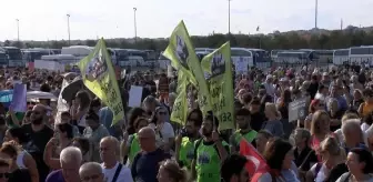 Hayvan Hakları Yasası Yenikapı'da Protesto Edildi