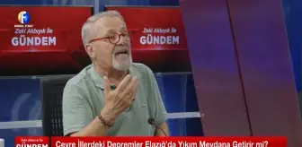 Naci Görür deprem ile ilgili neler söyledi? Deprem nerede olacak? Bingöl-Karlıova-Erzincan bölgesinde deprem olacak mı?