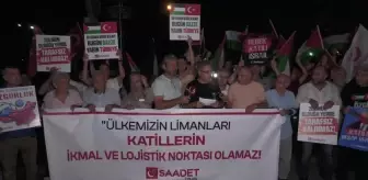 Saadet Partililer ABD'nin İzmir'e gönderdiği gemiye tepki gösterdi