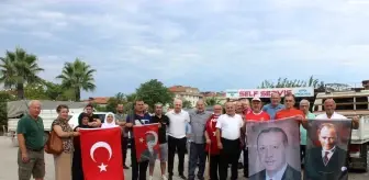 Uluslararası Hak Arama Derneği, Sinop'ta yol sorununa dikkat çekmek için yürüyor