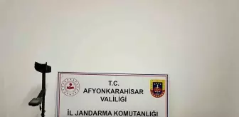 Afyonkarahisar'da define arayan 2 şahıs yakalandı