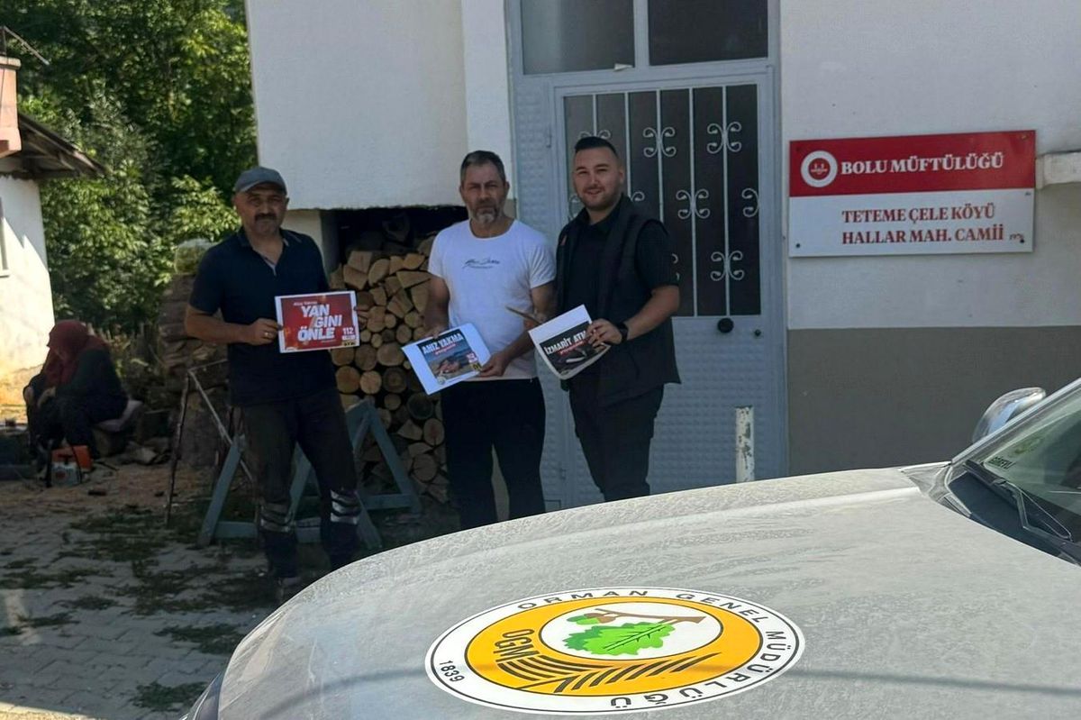 Bolu Orman Bölge Müdürlüğü, Orman Yangını Uyarısı Yaptı