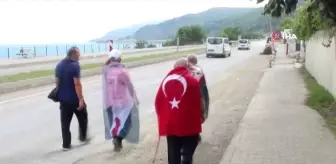 Sinop Valiliği'ne yürüyüşün ikinci günü