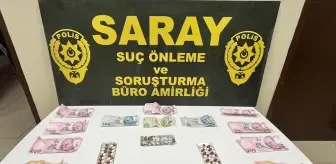 Saray ilçesinde minibüs devrildi, 3 kişi yaralandı