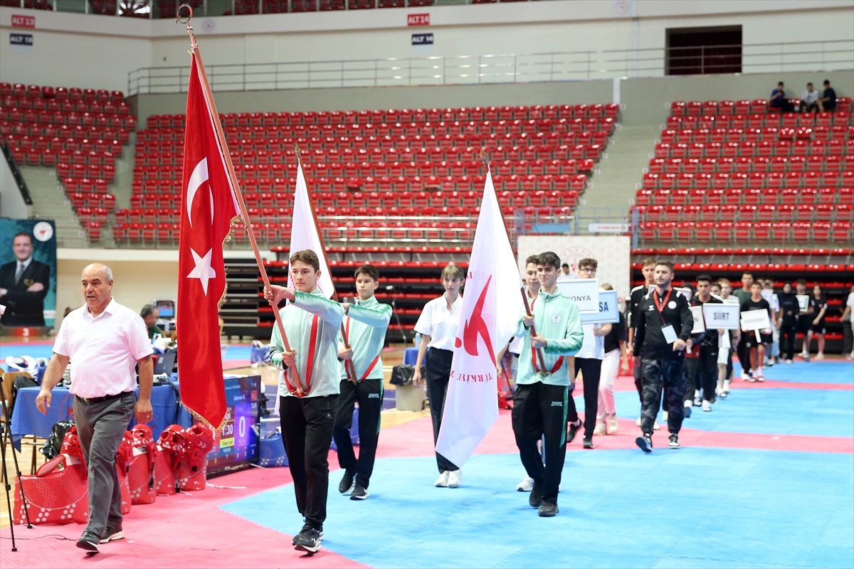 Türkiye Ümitler Tekvando Şampiyonası Konya'da Başladı