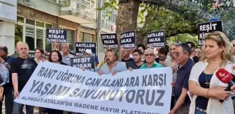 Madene Karşı Direnen Reşit Kibar İçin Basın Açıklaması Yapıldı