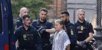 Greta Thunberg ve 5 kişi İsrail protestolarında gözaltına alındı