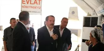 Memur-Sen Genel Başkanı Ali Yalçın, Diyarbakır annelerini ziyaret etti